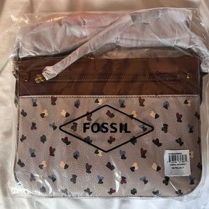 **NEW** Fossil Farrah Crossbody - multi hearts